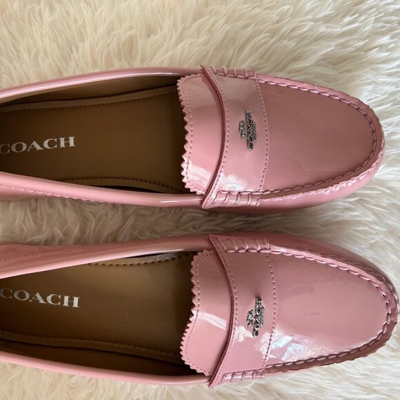 👠 Coach Women's Odette Casual Loafers - Pink, Size 9M 👠 - Picture 1 of 7